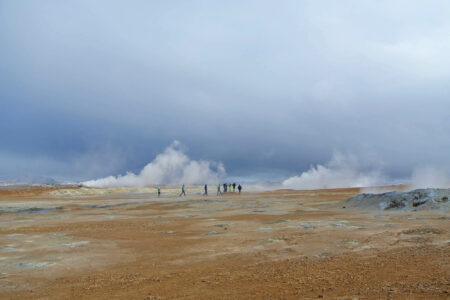 Ski touring in Iceland