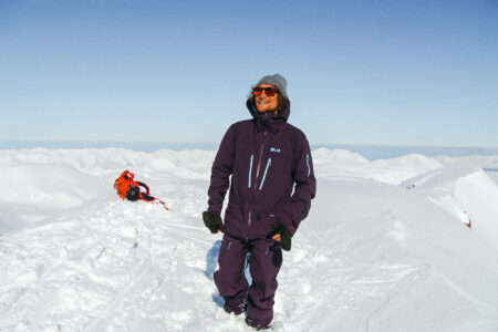 Ski touring in Iceland