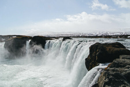 Ski touring in Iceland