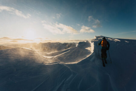 Scialpinismo a Bergsfjord