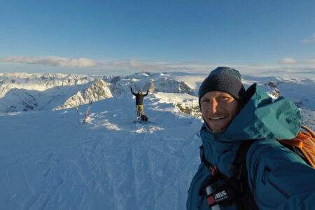 Ski Mountaineering in Bergsfjord