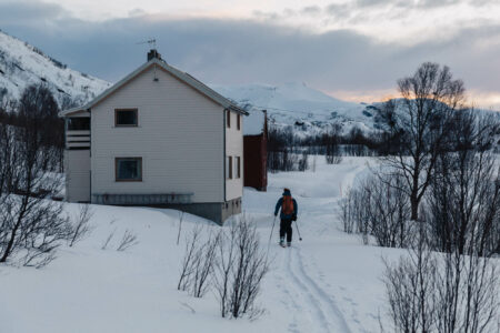 Scialpinismo a Bergsfjord