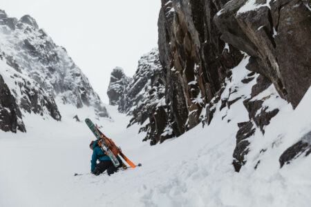 Ski Mountaineering in Bergsfjord