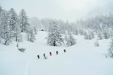 Scialpinismo in Valle Maira