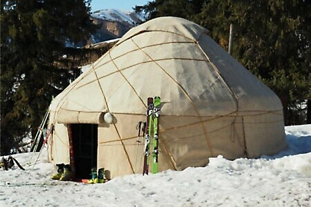 Arabel, scialpinismo esplorativo quota 4000 in Kirghizistan