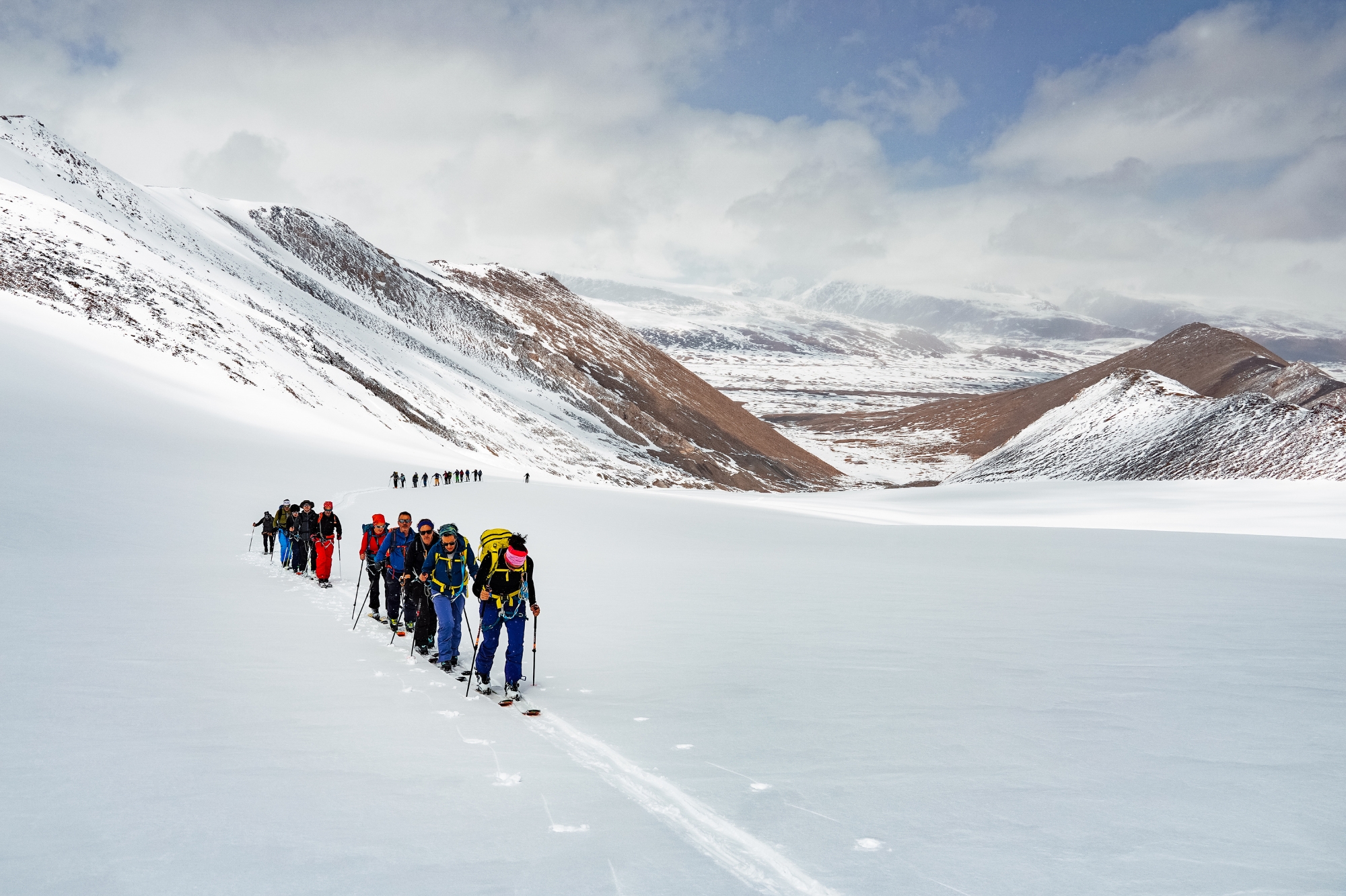 Arabel, scialpinismo esplorativo quota 4000 in Kirghizistan