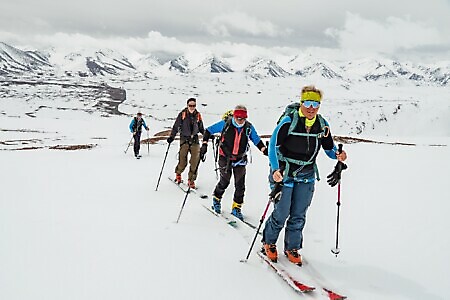 Arabel, scialpinismo esplorativo quota 4000 in Kirghizistan