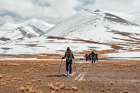 Arabel, scialpinismo esplorativo quota 4000 in Kirghizistan